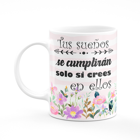 Taza de Cerámica de 11oz con Frases Motivadora 1