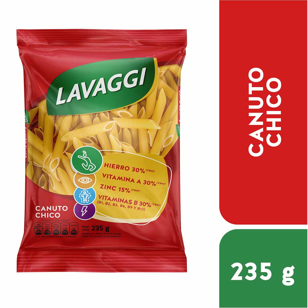 Fideo Canuto Chico LAVAGGI Bolsa 235g