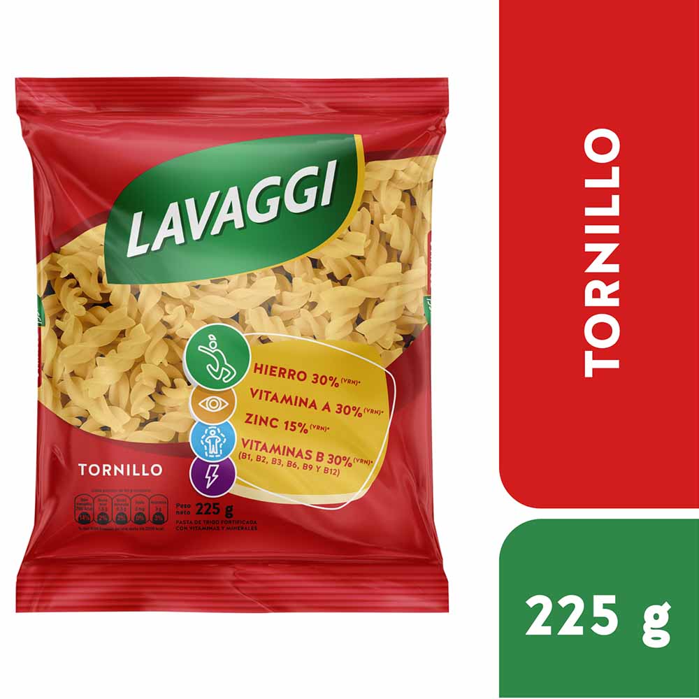 Fideo Tornillo LAVAGGI Bolsa 225g
