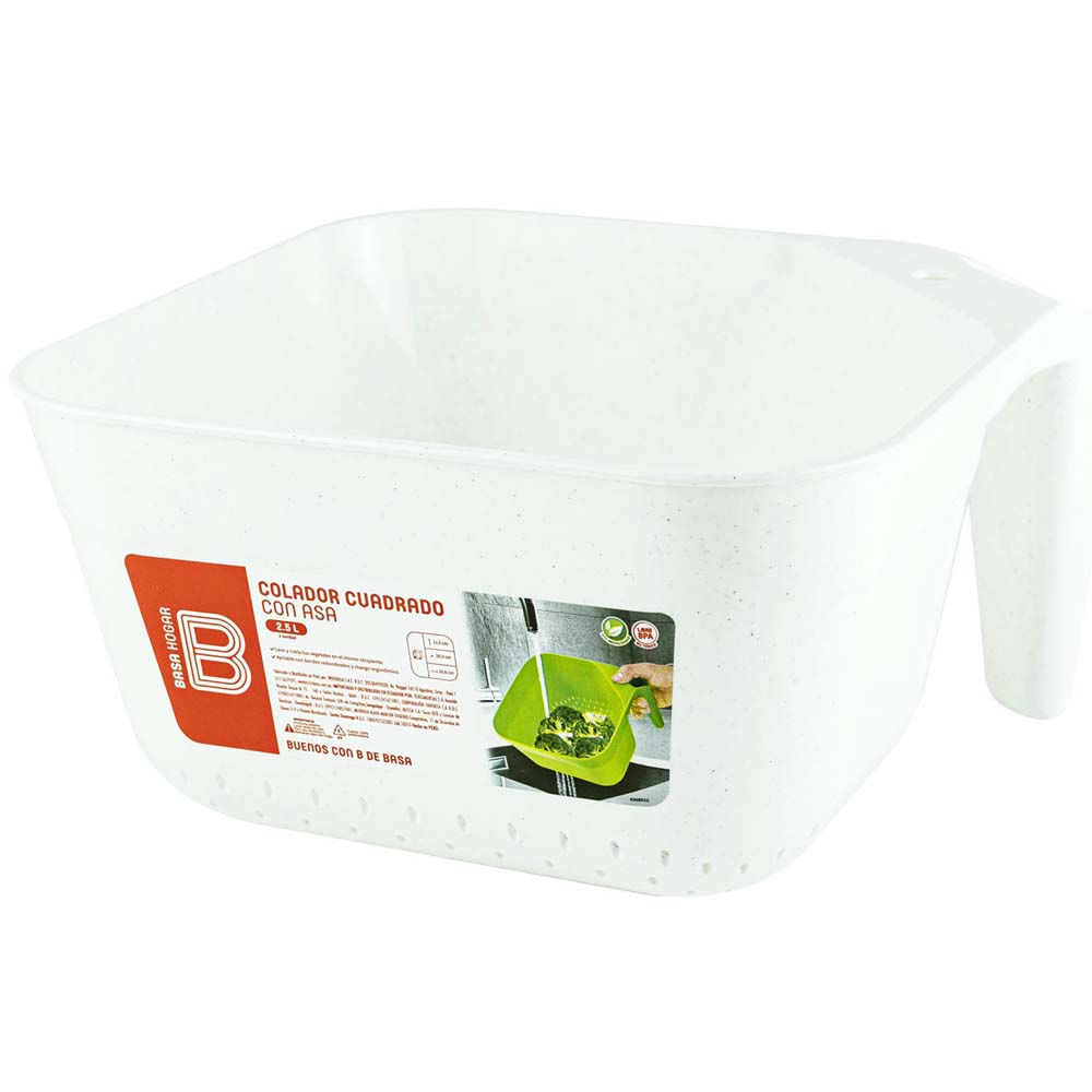 Colador BASA Cuadrado Con Asa