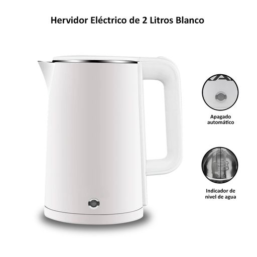 Jarra Electrica Portatil Automatico de 2 Litros GENERICO