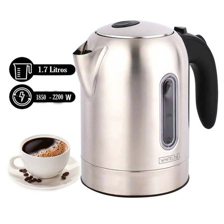 Hervidor Eléctrico Whiteline Acero 1.7 litros