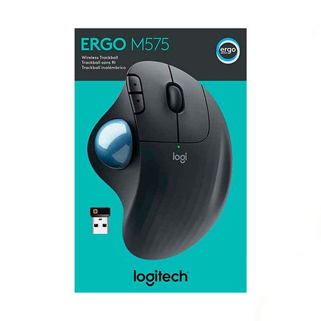 Mouse Ergo M575 Trackball Inalambrico Bluetooth Negro