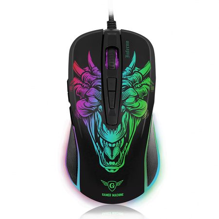 Mouse Gamer Micronics Inferno MIC M816 7200 DPI USB RGB