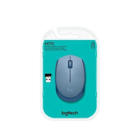 Mouse Logitech M170 Wireless Blue Grey