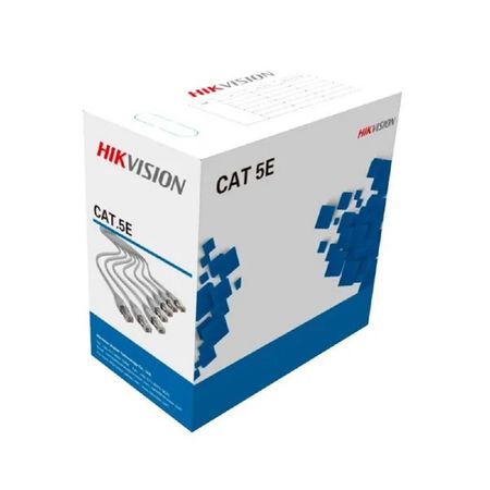 Cable red UTP CAT5E puro cobre HIKVISION HK-DS-1LN5E-E/E