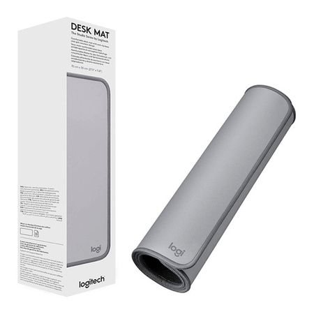 Pad Mouse Logitech Light Grey Anti Salpicaduras 300x700mm Mouse Pad Original