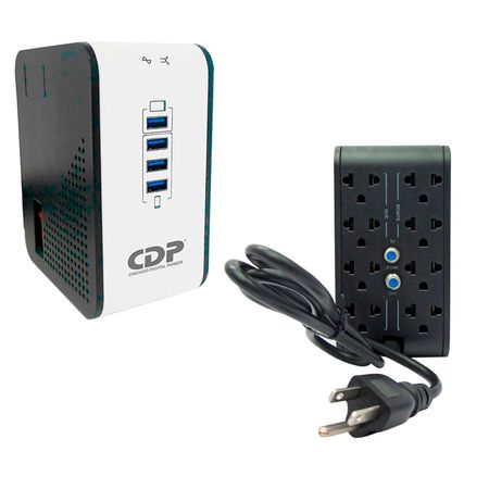 Estabilizador CDP R2CUAVR1008I 1000VA 500W 170 270 V 8 Tomas Original