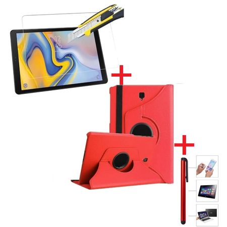 Funda Giratoria y Mica Vidrio y Lapiz Tactil Para Samsung Tab A 10.5 T590