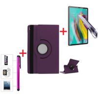 Funda Giratoria y Mica Vidrio y Lapiz Tactil Para Samsung Tab S5e 10.5 T720