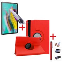 Funda Giratoria y Mica Vidrio y Lapiz Tactil Para Samsung Tab S5e 10.5 T720