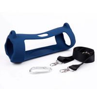 Funda Estuche de Silicona para Parlante Charge 5- Azul