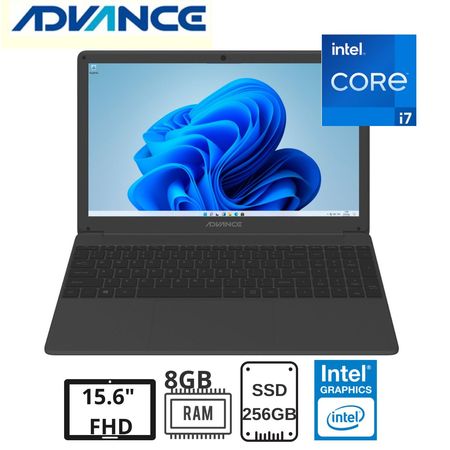 Laptop Advance Ps7085 15.6'Fhd Intel Core i7 8Gb SSD 256Gb Free Dos