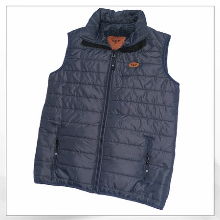 Chaleco Acolchada Plomo Caballero L