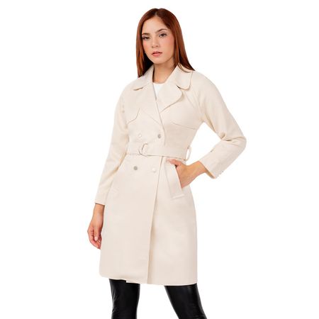 Saco para Damas Color Crema Talla S