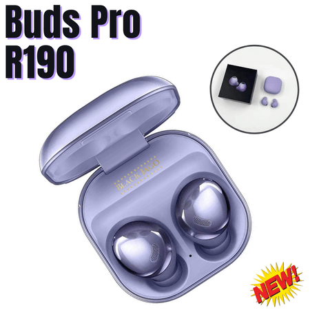 Audífonos Genéricos Bluetooth Inalámbricos Buds Pro R190 Modelo Violeta