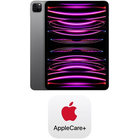 Chip Apple iPad Pro M2 de 11" y kit de plan de protección AppleCare+ (finales de 2022, 2 TB,... Chip Apple iPad Pro M2 de 11" y kit de plan de protección AppleCare+ (finales de 2022, 2 TB, solo Wi-Fi, gris espacial)