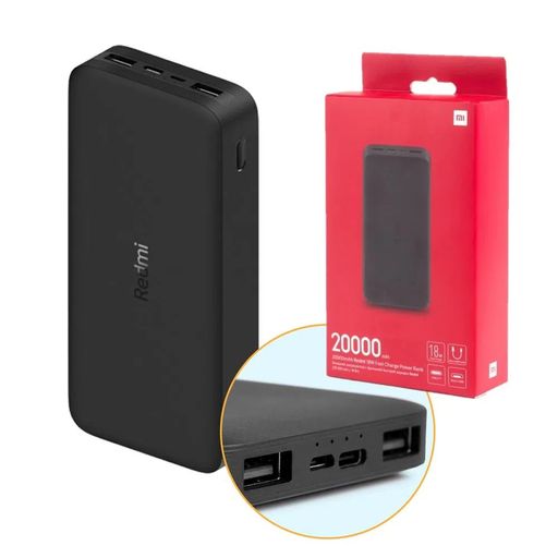 Xiaomi Power Bank 20000mAh - Cargador portatil para Celular