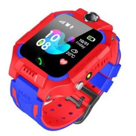 Smart Watch Niños Q19 Con Chip Llamadas, Rastreo Y Cámara - Rojo
