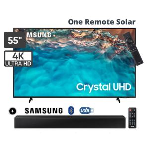 Televisor Smart Tv de 55 Pulgadas UHD 4K Samsung UN55AU7090GXPE - Promart