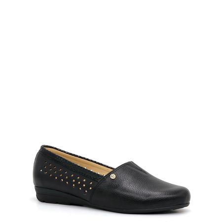 Zapatos Casuales de Cuero para Mujer PAR&SS KA22-LUCIA Negro Talla 35 Zapatos Casuales de Cuero para Mujer PAR&SS KA22-LUCIA Negro Talla 38