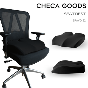 Cojin para Asiento Ortopedico Anti Hemorroides Prostata Checa Goods Gris  Claro S7