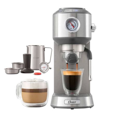 Cafetera compacta de espresso Oster BVSTEM7200