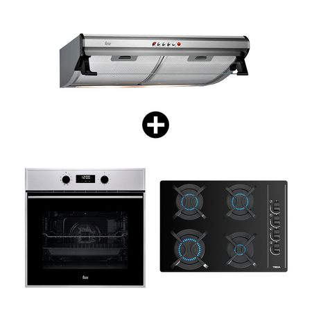 Tricombo Teka Cocina + Campana + Horno eléctrico C6310 Gbc 64003 Kib Hsb 635
