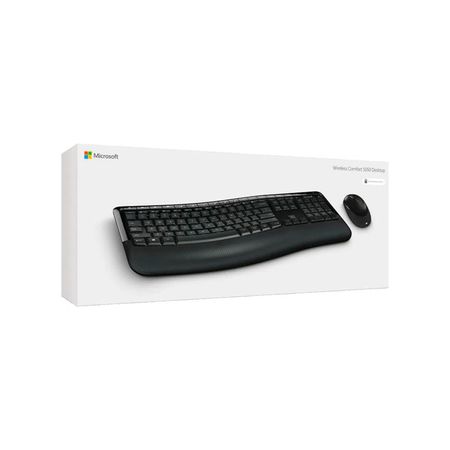 Teclado+Mouse Microsoft Wireless Comfort 5050 Desktop-Black