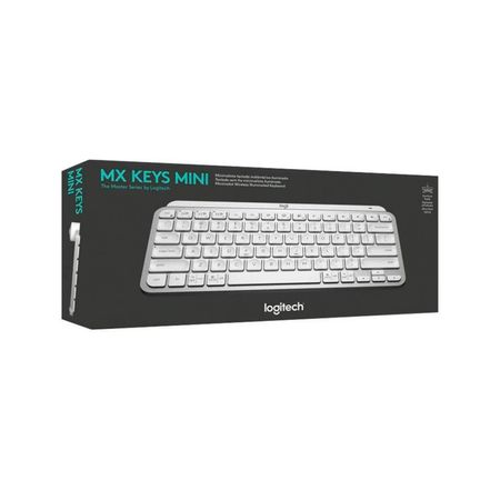 Teclado Logitech Mx Keys Mini Multi-Device Bt Iluminado Pale Grey Sp