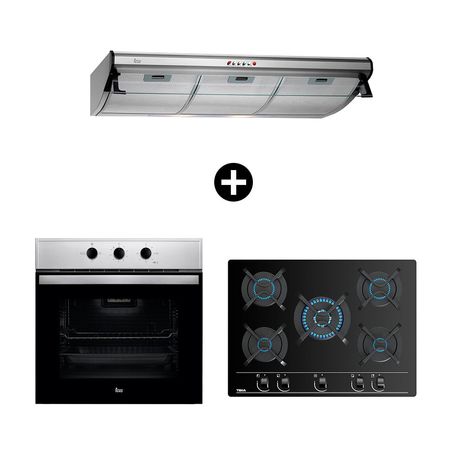 Tricombo Teka Cocina GBC 75030 + Campana C 9310 + Horno eléctrico HBB 535