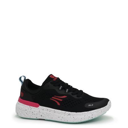 Zapatillas Running para Mujer APOLO AD22-57 Negro Fucsia Talla 36