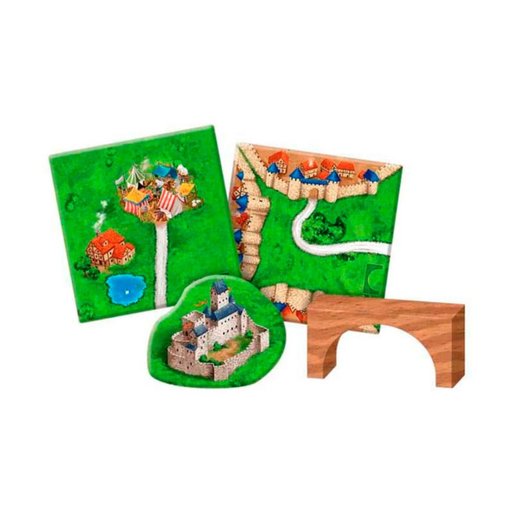 Devir Carcassonne Espansioni Riunite, Gioco Da Tavolo In Spagnolo, Scatola In Cartone