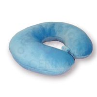 Almohada de viaje para el Cuello Color Turqueza