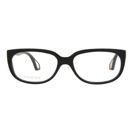 Lentes Ópticos Gucci Gg0470O-30006525-001 Cuadrados Mujer en Negro