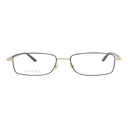 Lentes Ópticos Gucci Gg0391O-30006000-006 Cuadrados para Hombre en Negro