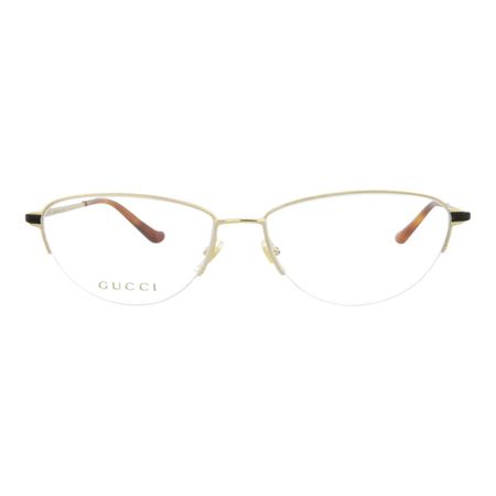 Lentes Ópticos Gucci Gg0580O-30008147-001 Agatados para Mujer en Negro