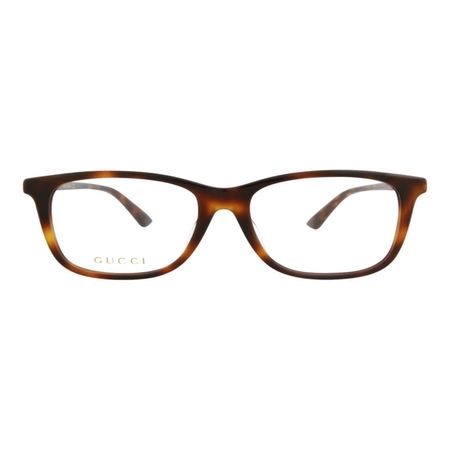 Lentes Ópticos Gucci Gg0018Oa-30001031-002 Cuadrados Hombre en Marrón