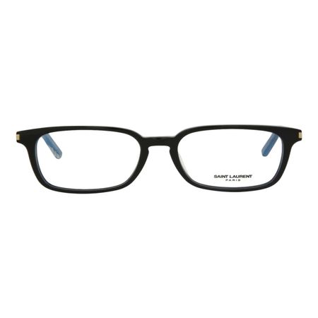 Lentes Ópticos Saint Laurent Sl7F-30002240-001 Cuadrados Hombre en Negro