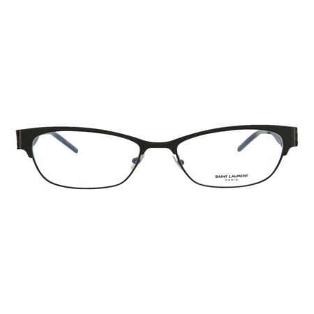 Lentes Ópticos Saint Laurent Slm44-30007546-002 Cuadrados Mujer en Negro
