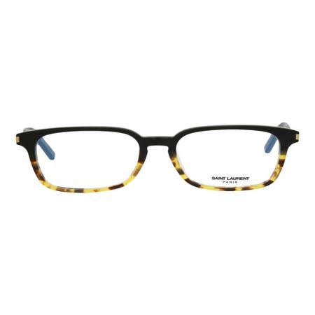 Lentes Ópticos Saint Laurent Sl7F-30002240-003 Cuadrados Hombre en Negro