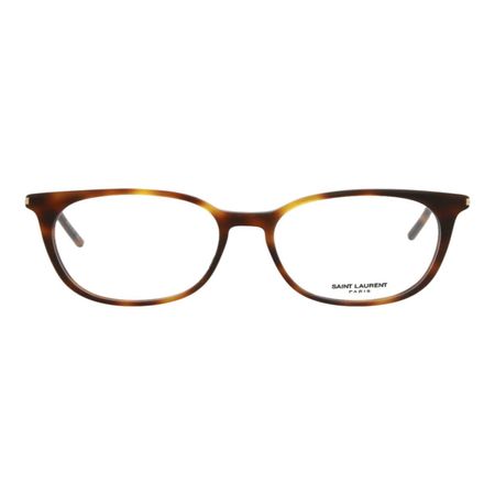 Lentes Ópticos Saint Laurent Sl38-30000465-002 Redondos Mujer Marrón
