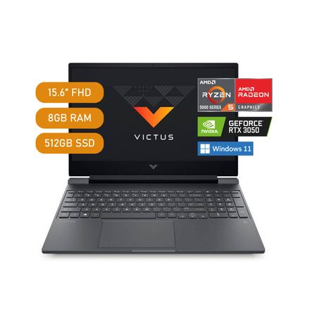 Laptop HP Victus 15-FB0103LA RYZEN5 5600H FHD 8GB 512GB SSD 15.6