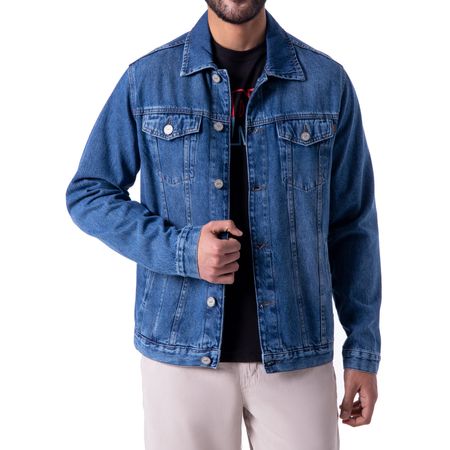 Casaca Kabulde Denim Hombre Norton Total Sky St. M