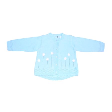 Chompa Bebé Niña PVW902 Celeste 12M