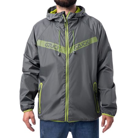 Cortaviento Wizkhot Sintetica Hombre Gzuck Gray/Green L