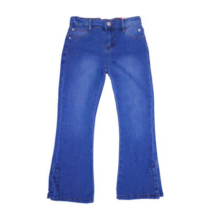 Jeans Flare Niña PVW747 Azul 10
