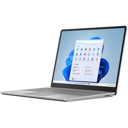 Laptop de superficie multitáctil Go 2 de Microsoft de 12,4" (platino)