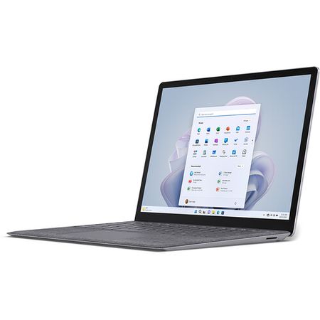 Laptop de superficie multitáctil Microsoft 5 de 15" (platino, metal)