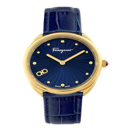 Reloj Cuir Sfyn01422 Salvatore Ferragamo para Mujer en Azul